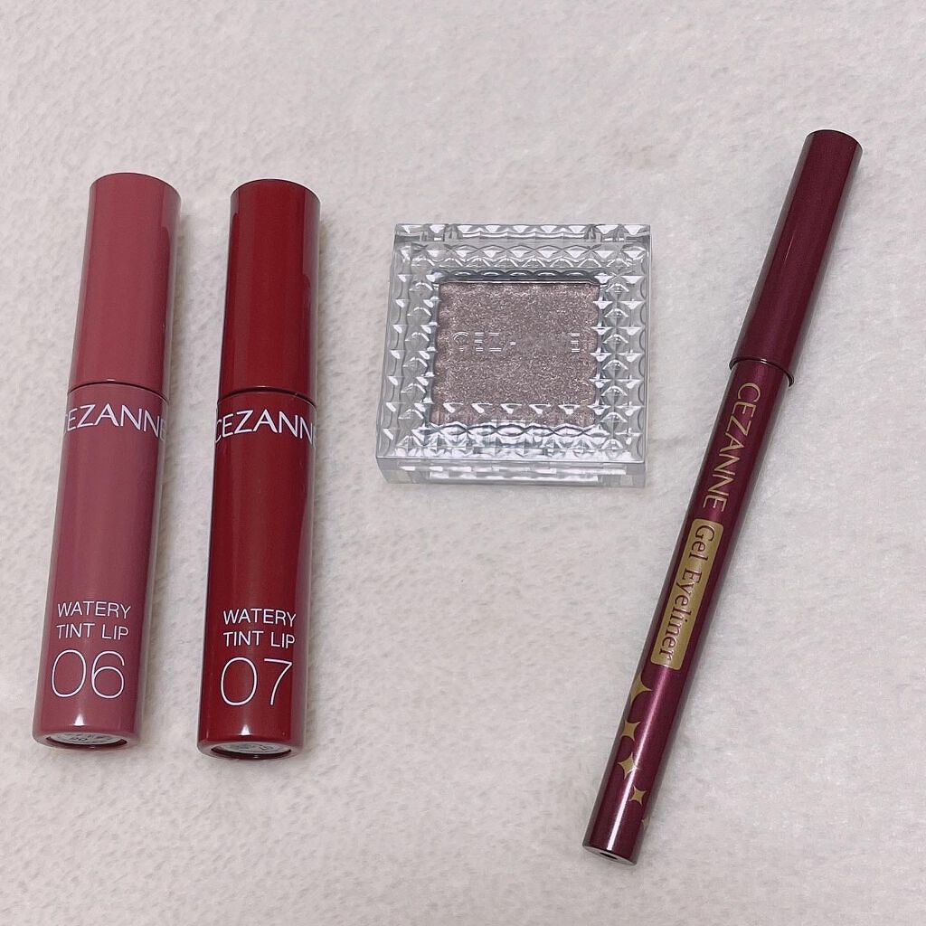 ジェルアイライナー/CEZANNE/ジェルアイライナーを使ったクチコミ（1枚目）