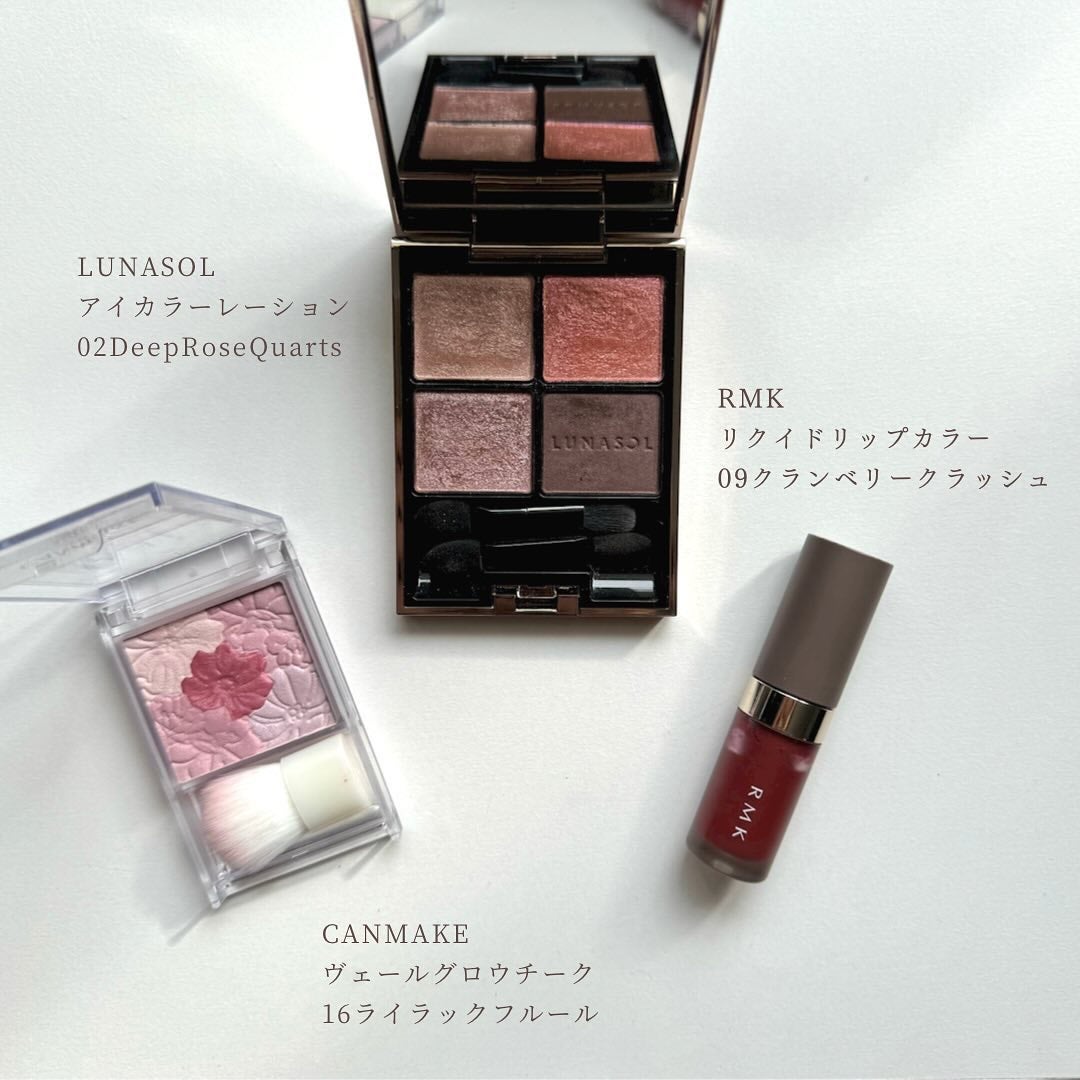 グロウフルールチークス/キャンメイク/パウダーチークを使ったクチコミ(2枚目)