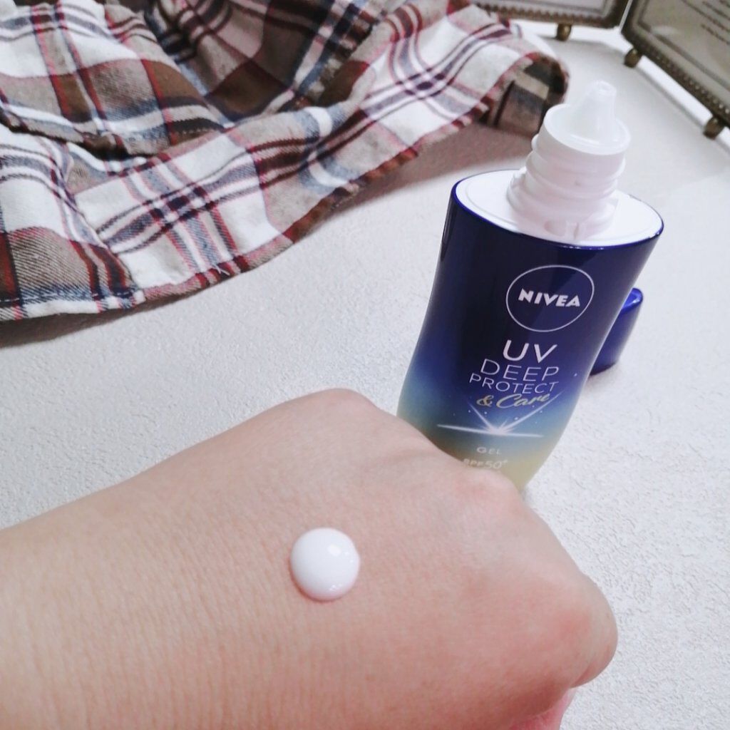 ニベアUV ディープ プロテクト＆ケア ジェル/ニベア/日焼け止めジェルを使ったクチコミ（2枚目）