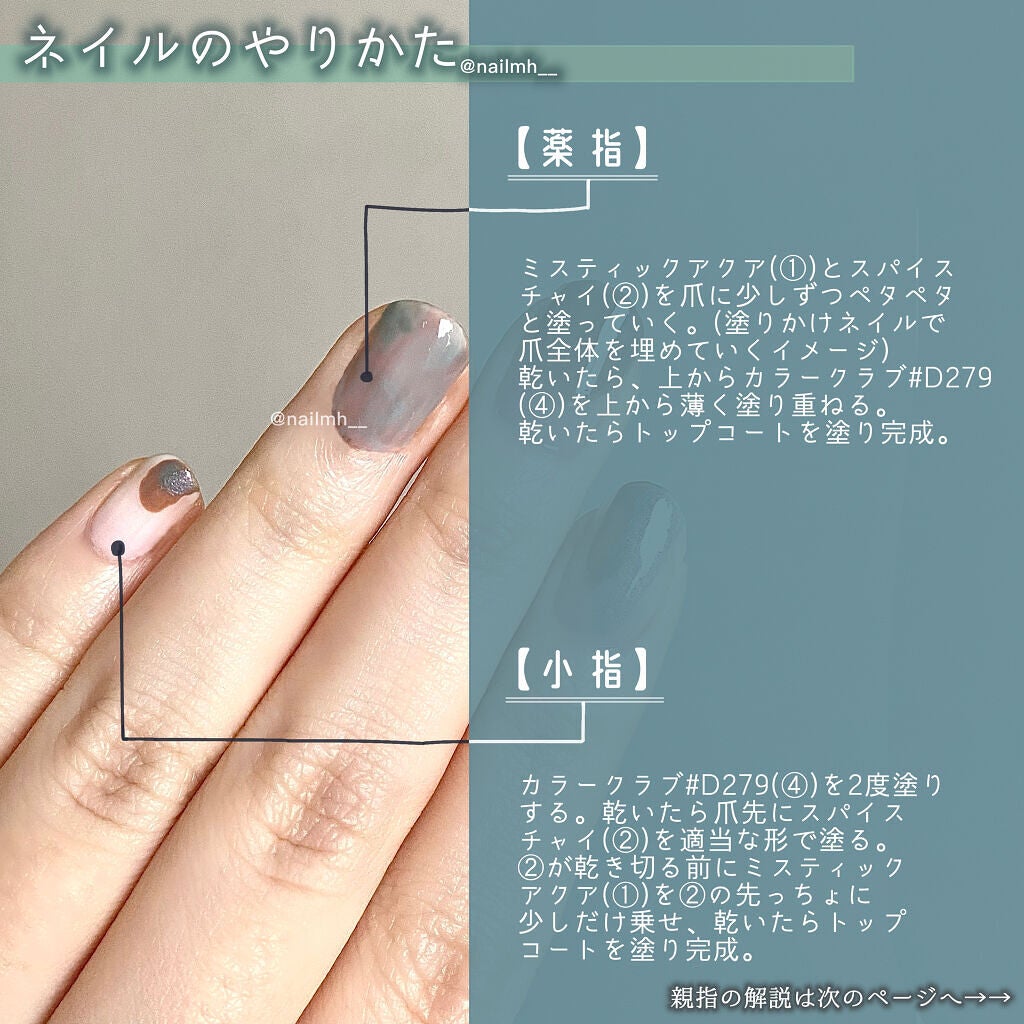 カラークラブ/Forsythe/マニキュアを使ったクチコミ(4枚目)