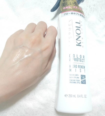 ハイドロリニュー ミスト カラープロテクト/スティーブンノル ニューヨーク/プレスタイリング・寝ぐせ直しを使ったクチコミ(4枚目)