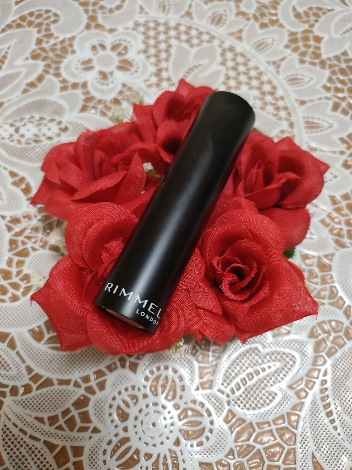 ラスティング フィニッシュ オイルモイスト ティント C/リンメル ロンドン/リップティントを使ったクチコミ（1枚目）