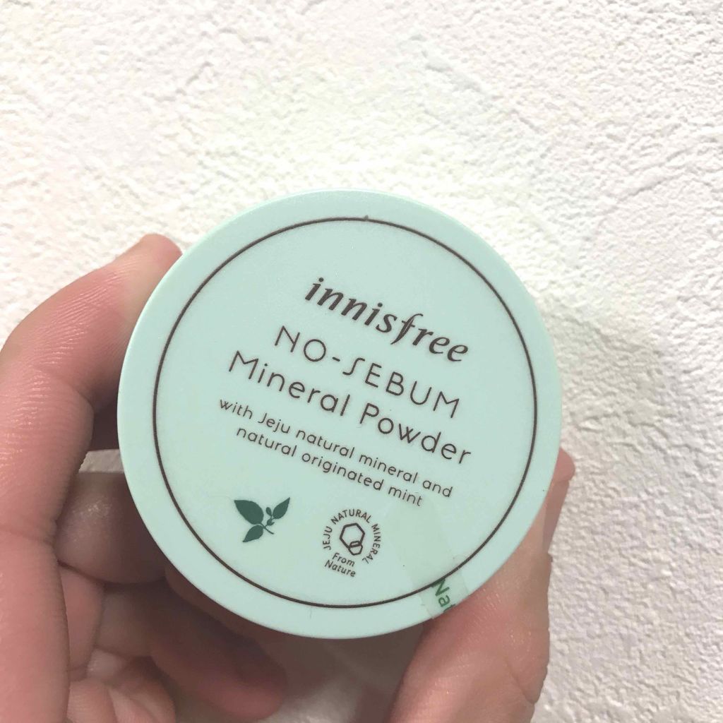 ノーセバム ミネラルパウダー/innisfree/ルースパウダーを使ったクチコミ（1枚目）