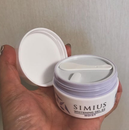 薬用ホワイトニングジェルEX モイスト(しっとり)/シミウス/オールインワン化粧品を使ったクチコミ(3枚目)