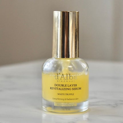 ホワイトトリュフダブルレイヤーリバイタライジングセラム/ダルバ/美容液を使ったクチコミ(3枚目)