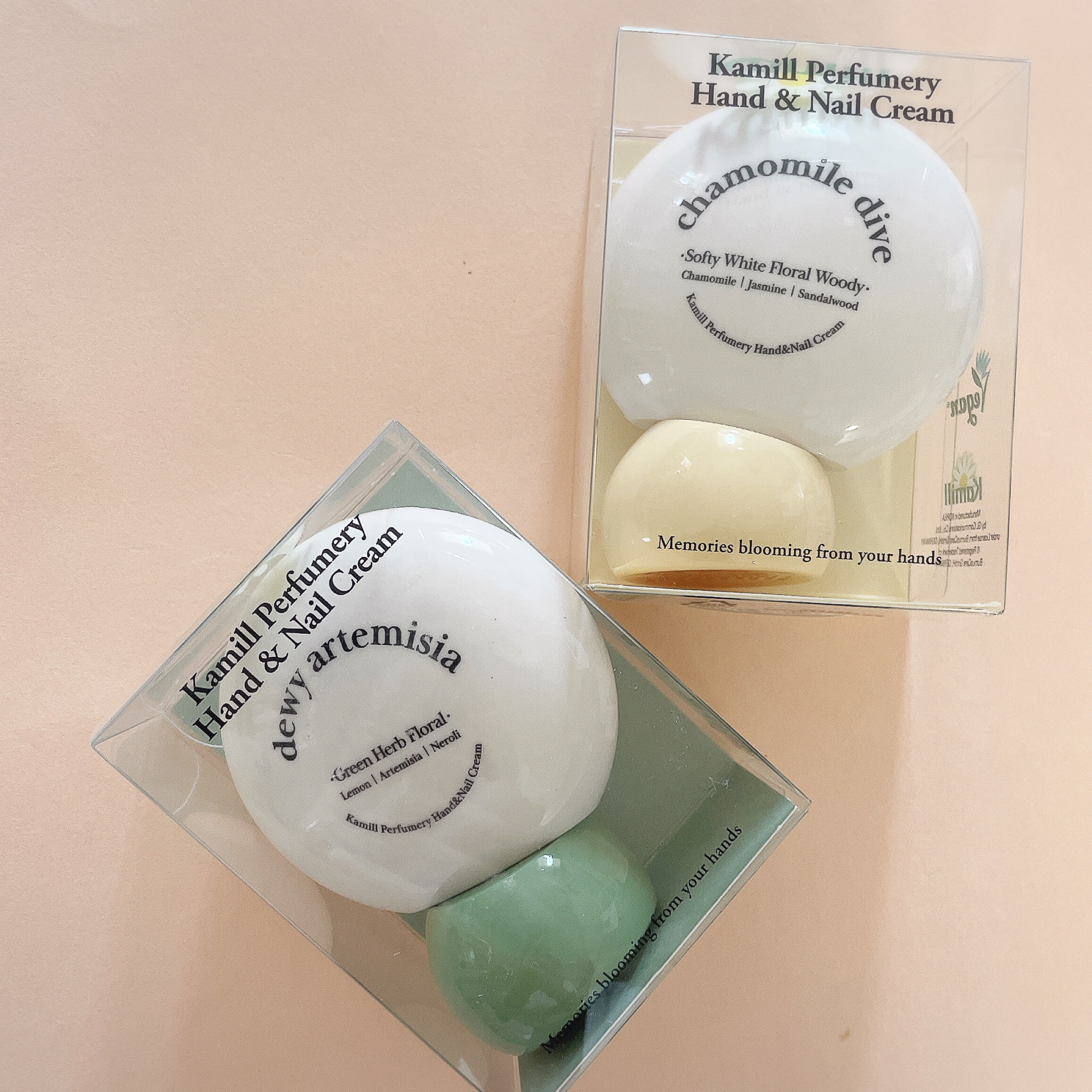 パフューマリー ハンド＆ネイルクリーム デューイアルテミシア 50ml/カミール/ハンドクリームを使ったクチコミ（3枚目）