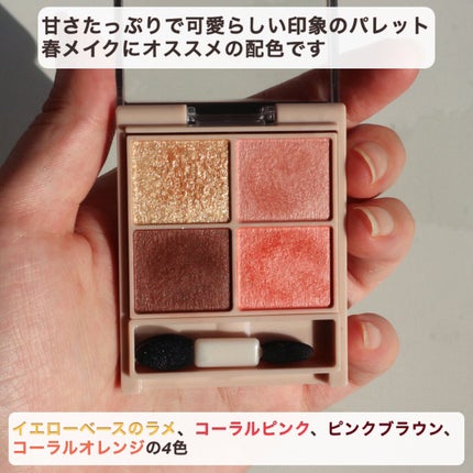 シルキースフレアイズ(マットタイプ)/キャンメイク/アイシャドウパレットを使ったクチコミ(3枚目)