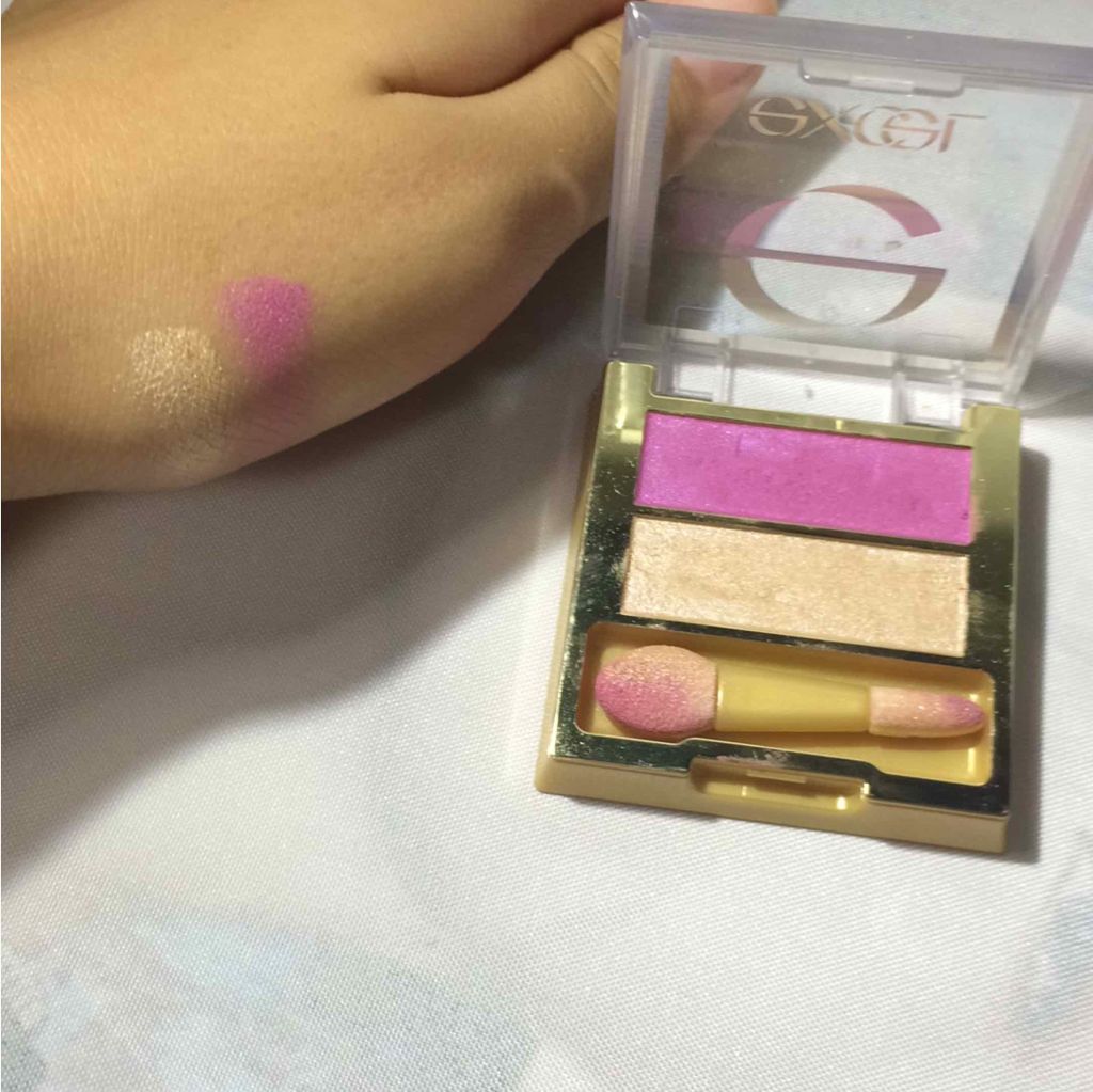 デュアルアイシャドウ N/excel/アイシャドウパレットを使ったクチコミ(2枚目)