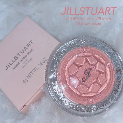 パステルシフォン ブラッシュ/JILL STUART/パウダーチークを使ったクチコミ(1枚目)