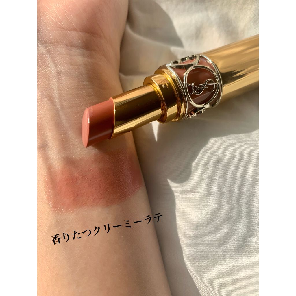 ルージュ ヴォリュプテ シャイン/YVES SAINT LAURENT BEAUTE/口紅を使ったクチコミ(2枚目)