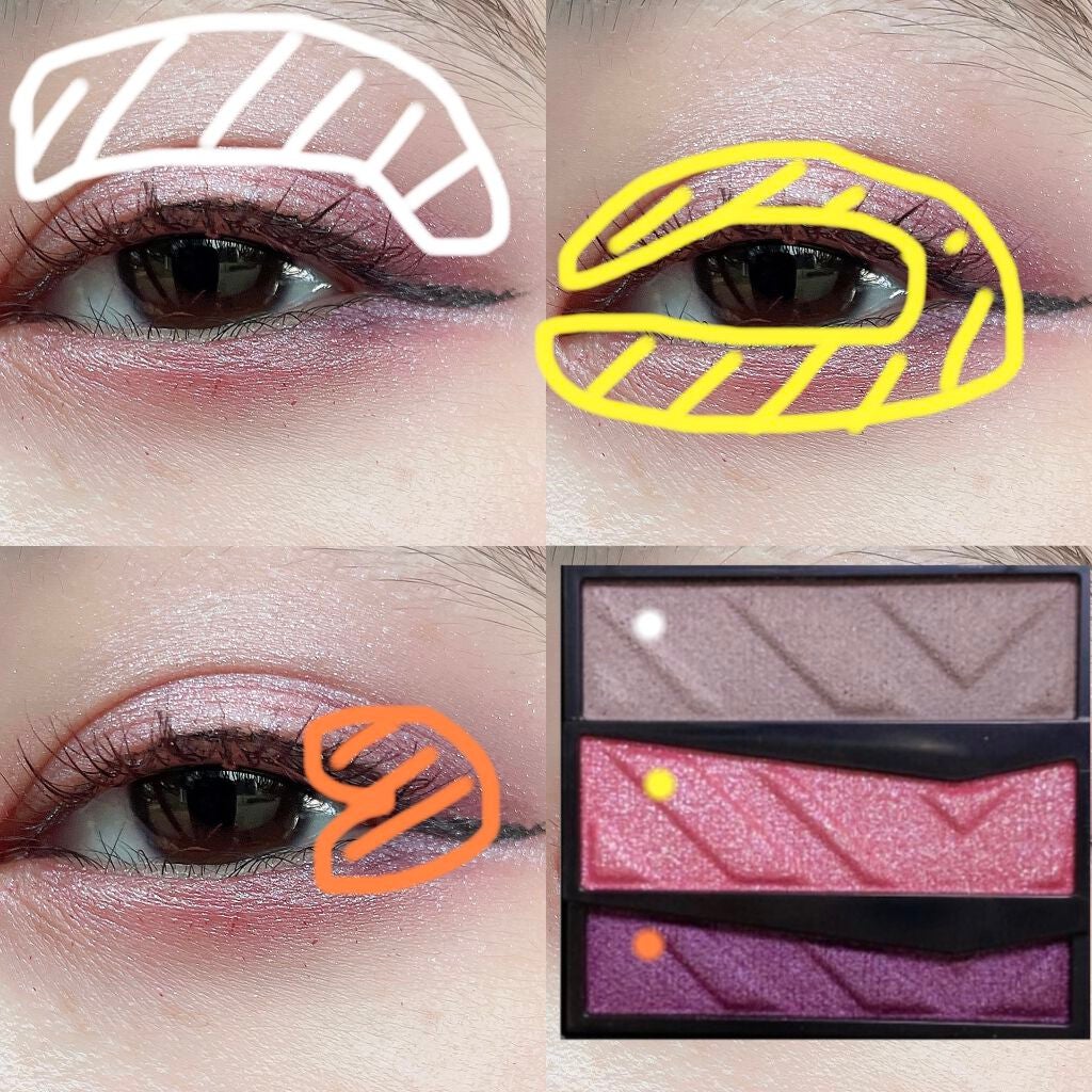 パーツリサイズシャドウ/KATE/アイシャドウパレットを使ったクチコミ(2枚目)