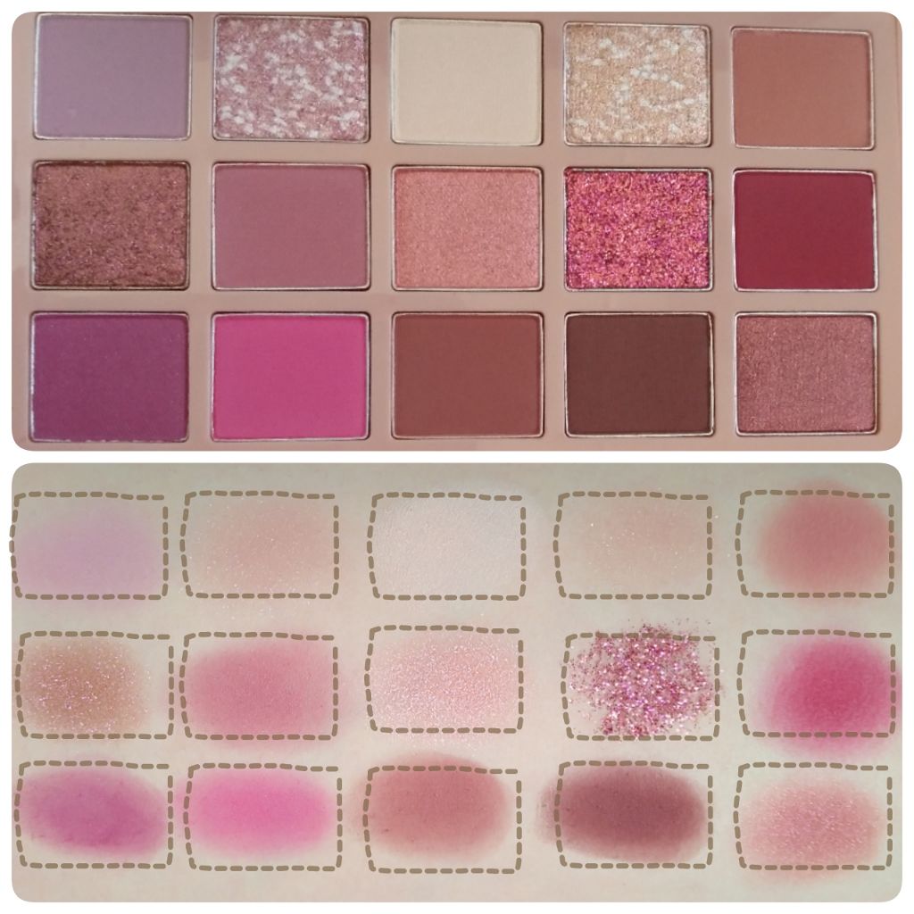 プレイカラーアイパレット ローズボム/ETUDE/アイシャドウパレットを使ったクチコミ（2枚目）