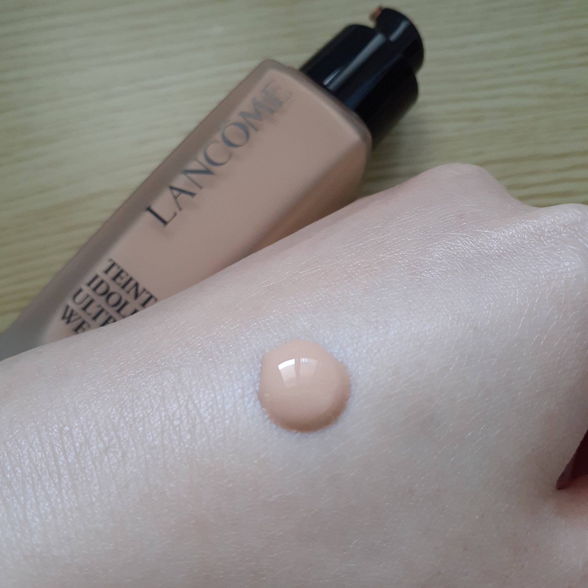 タンイドル ウルトラ ウェア リキッド PO-02/LANCOME/リキッドファンデーションを使ったクチコミ（2枚目）