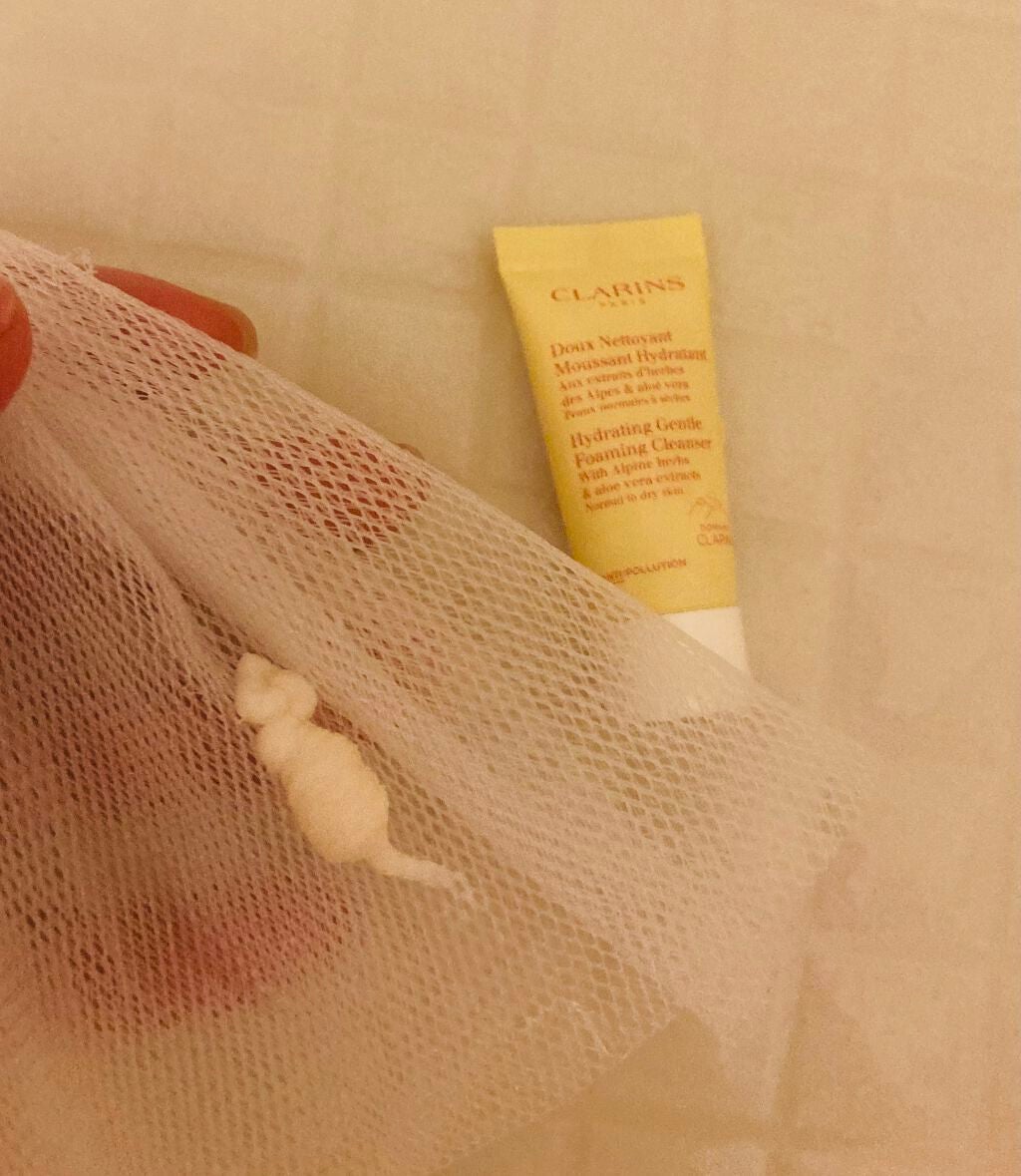 ジェントル フォーミング クレンザー ドライ/センシティヴ/CLARINS/洗顔フォームを使ったクチコミ(3枚目)