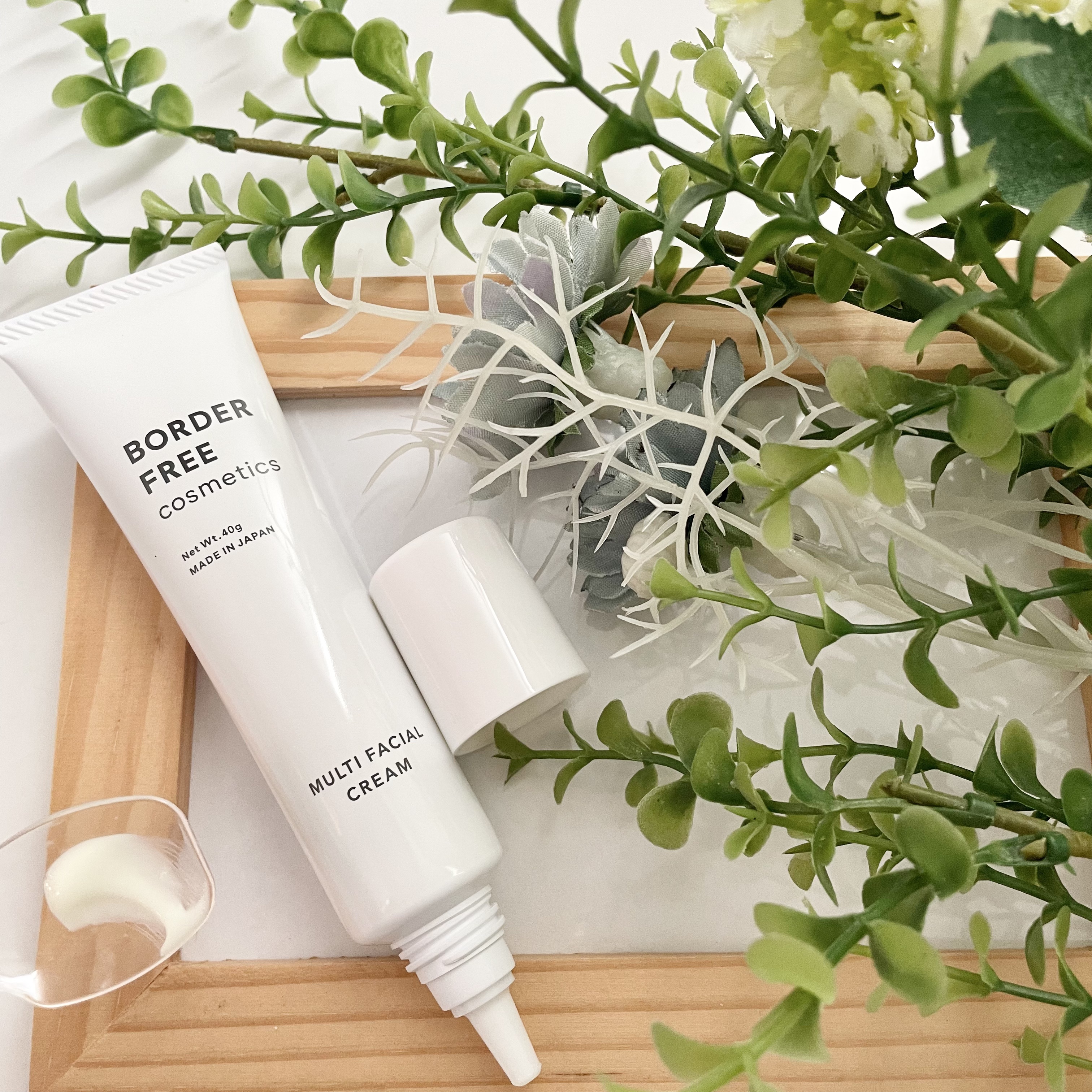 マルチフェイシャルクリーム/BORDER FREE cosmetics/フェイスクリームを使ったクチコミ（2枚目）