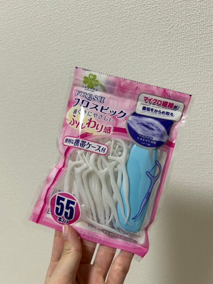 フレッシュ フロスピック ホワイト/デンタルプロ/デンタルフロス・歯間ブラシを使ったクチコミ(1枚目)