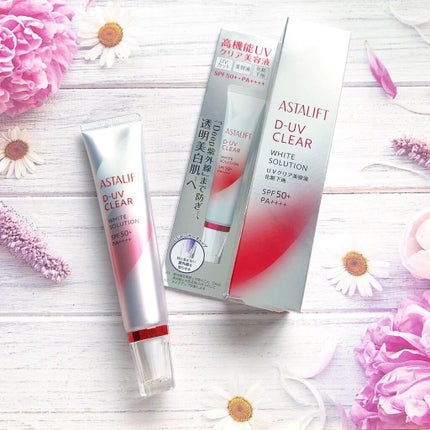 D-UVクリア ホワイトソリューション/アスタリフト/日焼け止めクリームを使ったクチコミ(1枚目)