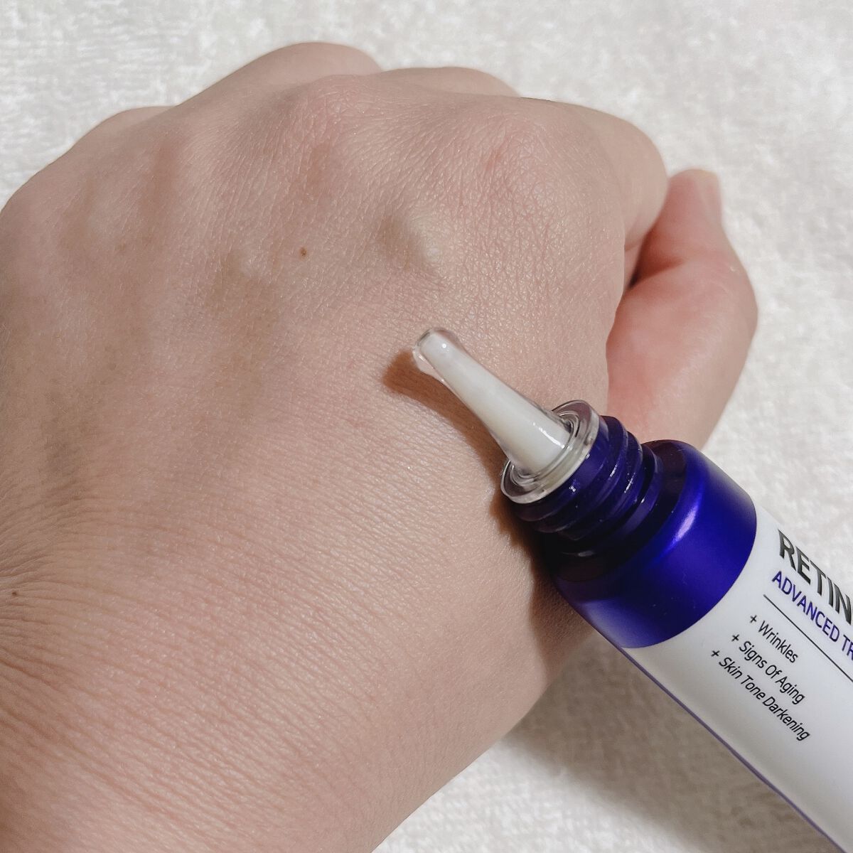 レチノールインテンシブ アドバンスドトリプルアクションアイクリーム/SOME BY MI/アイケア・アイクリームを使ったクチコミ（2枚目）