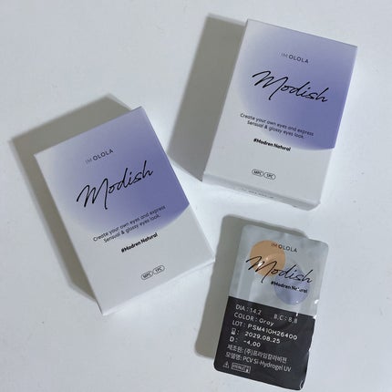 びゃっこまる on LIPS 「ナチュラルハーフになれる!オロラの新作マンスリーカラコン💎🫧つ..」(6枚目)