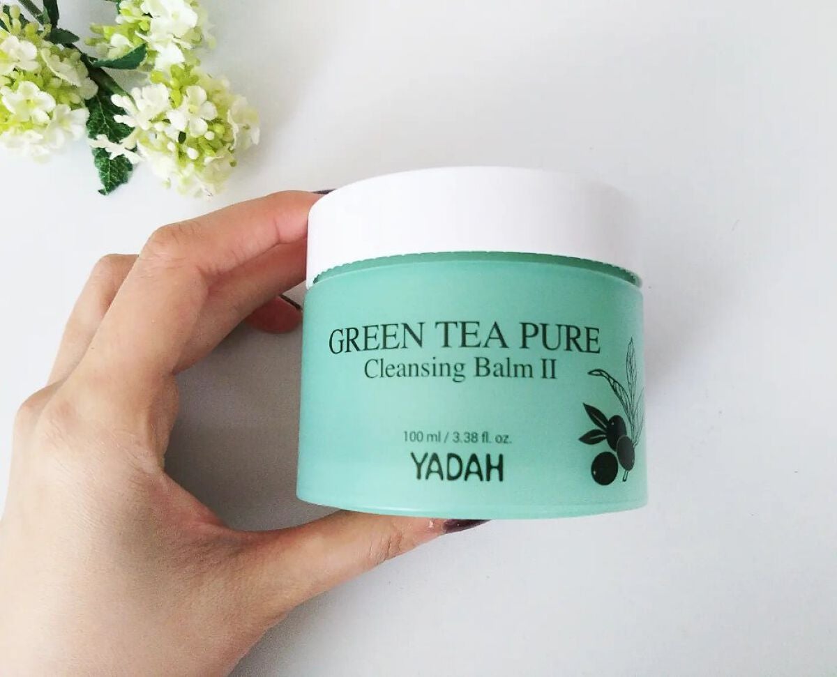 グリーンティーピュアクレンジングバームⅡ/YADAH/クレンジングバームを使ったクチコミ(1枚目)