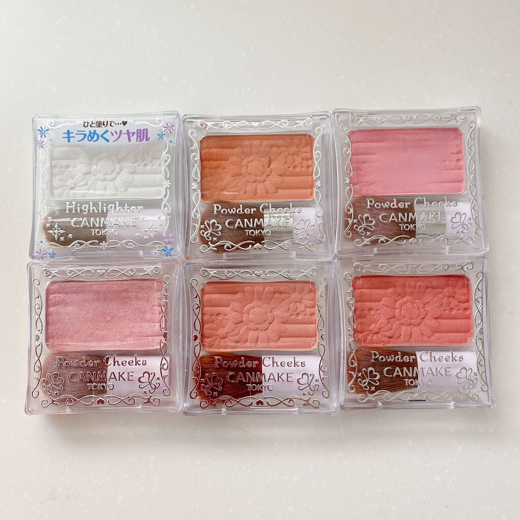 【旧品】パウダーチークス/キャンメイク/パウダーチークを使ったクチコミ(4枚目)