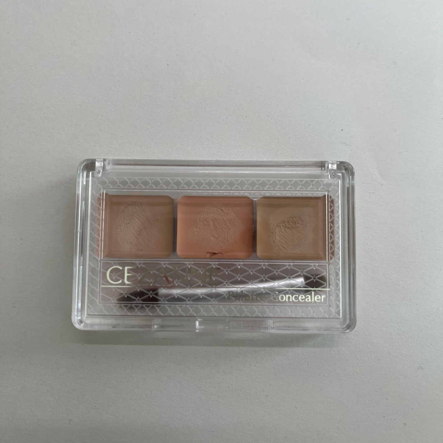 パレットコンシーラー/CEZANNE/パレットコンシーラーを使ったクチコミ(1枚目)