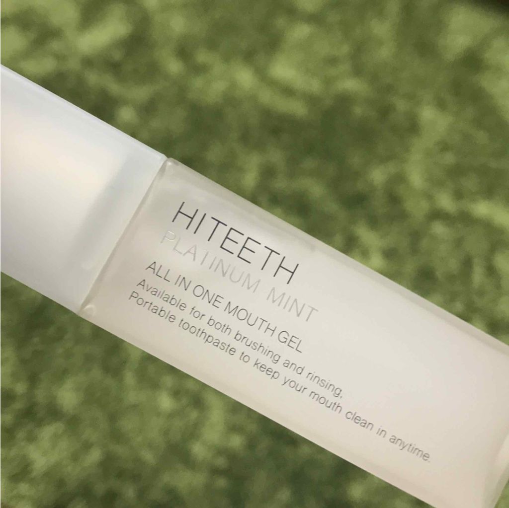 HITEETH ALL IN ONE MOUTH GEL/R&/歯磨き粉を使ったクチコミ(1枚目)