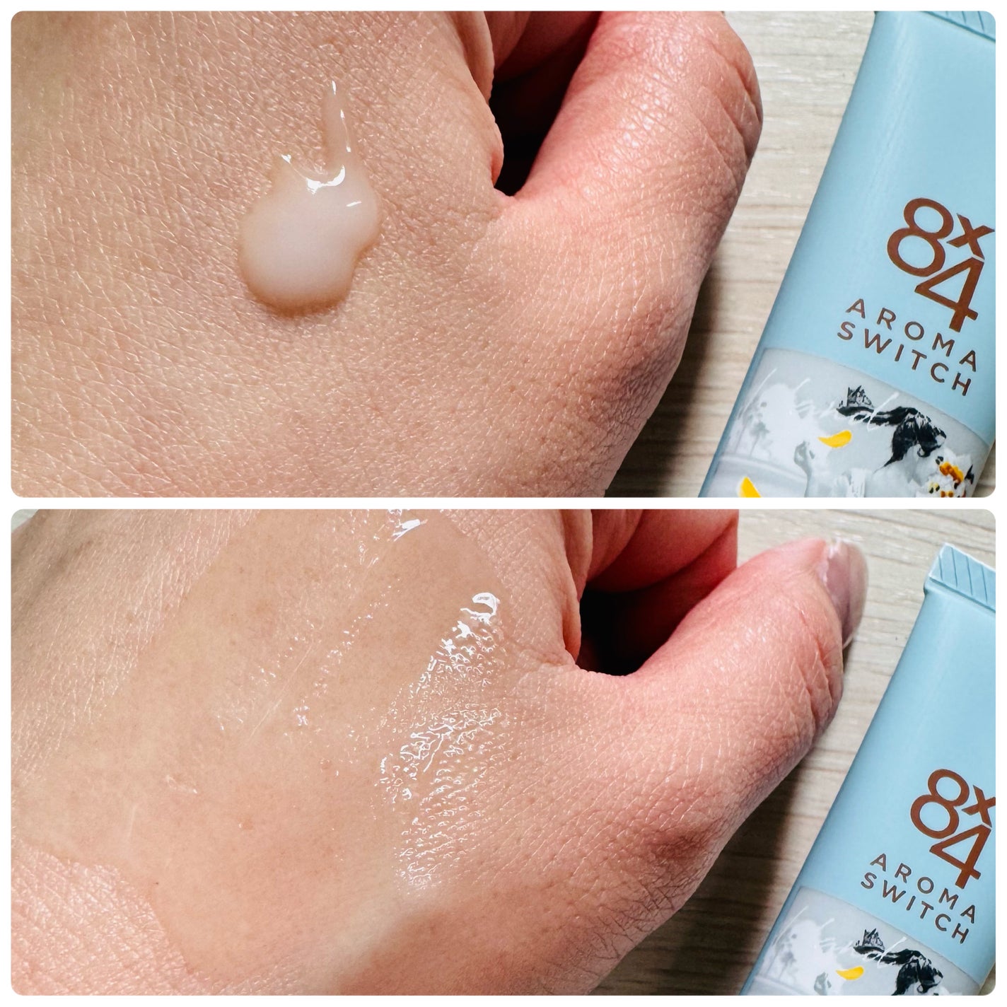 8x4 アロマスイッチ 涼感ネックジェル アイランドブロッサムの香り/8x4/デオドラント・制汗剤を使ったクチコミ(2枚目)