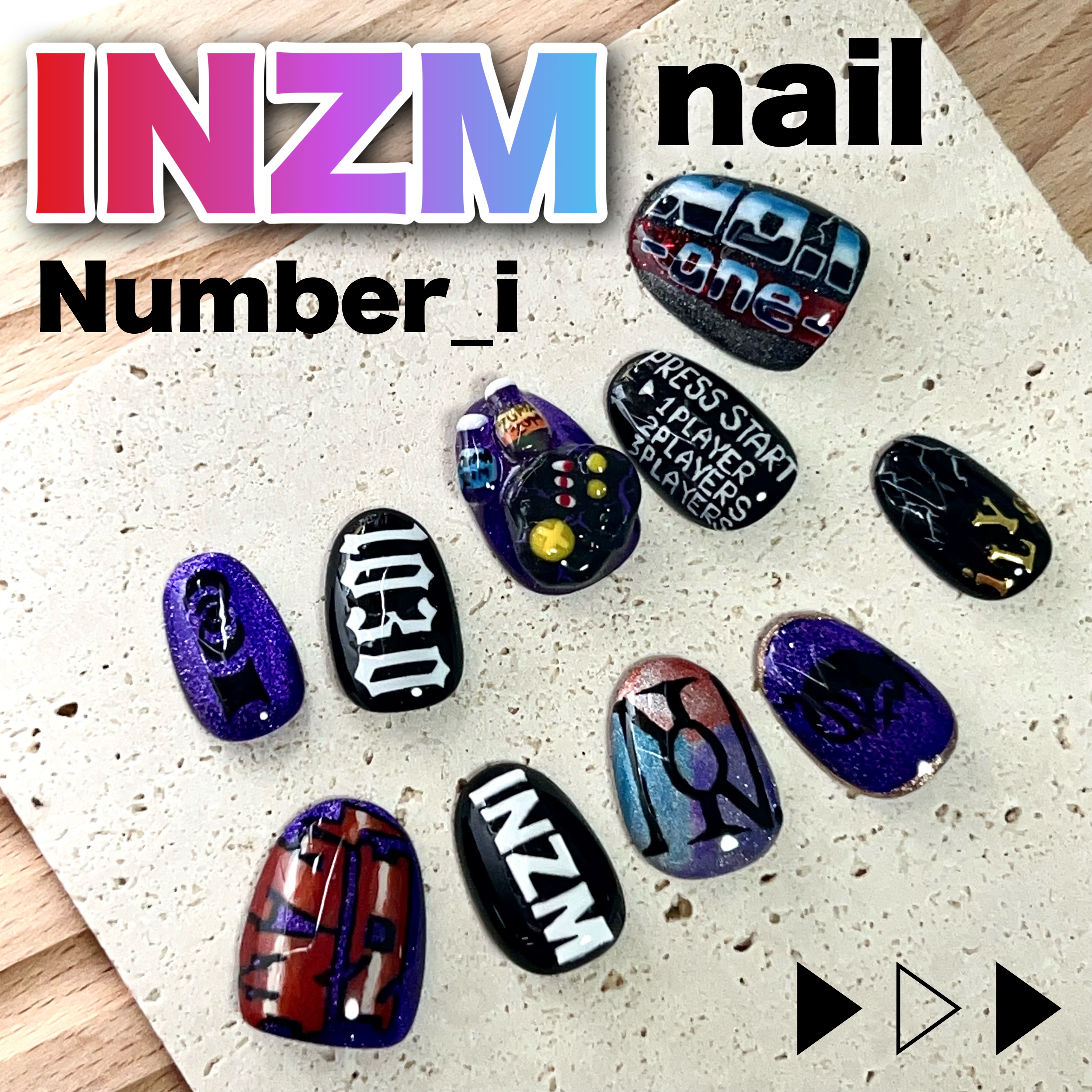 #ジェルネイル,#手書きネイルのネイルデザイン