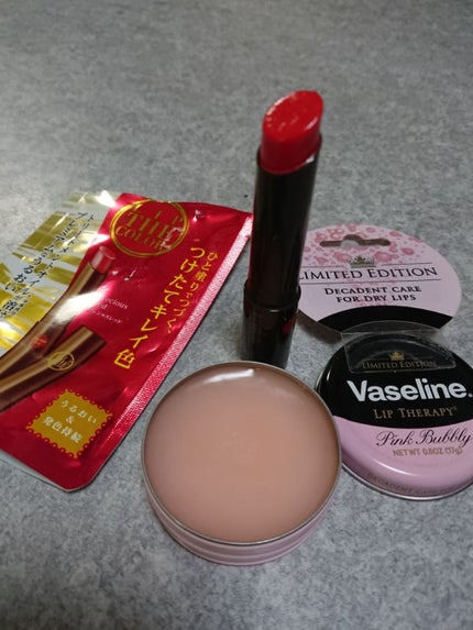 リップ スパークリングピンク/ヴァセリン/リップケアを使ったクチコミ(1枚目)