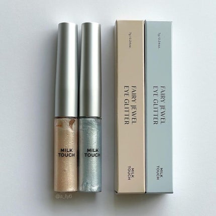 フェアリージュエルアイグリッター/Milk Touch/グリッターを使ったクチコミ(6枚目)