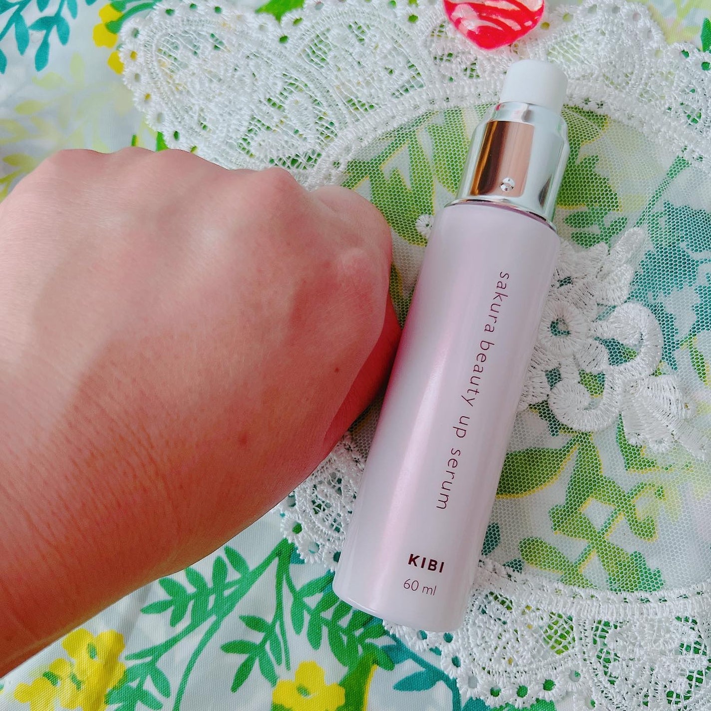 sakuraビューティーアップセラム/嬉美美研/美容液を使ったクチコミ(4枚目)