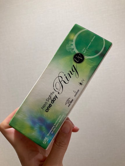 ネオサイトワンデー リングUV/Aire/ワンデー(1DAY)カラコンを使ったクチコミ(4枚目)