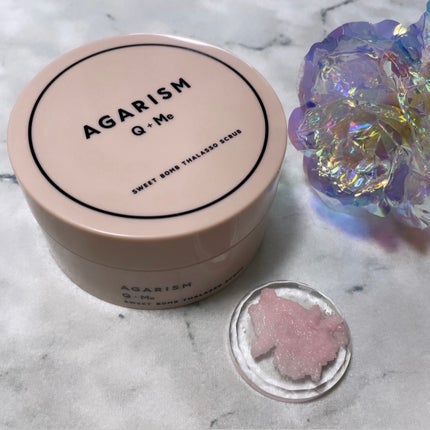 Q+Me スウィート ボム タラソ スクラブ/AGARISM/バスト・ヒップケアを使ったクチコミ(1枚目)