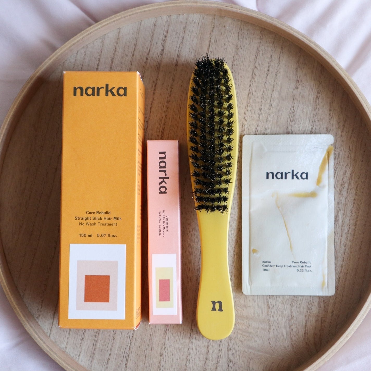 ハードフィックスヘアマスカラ/narka/その他スタイリングを使ったクチコミ(1枚目)