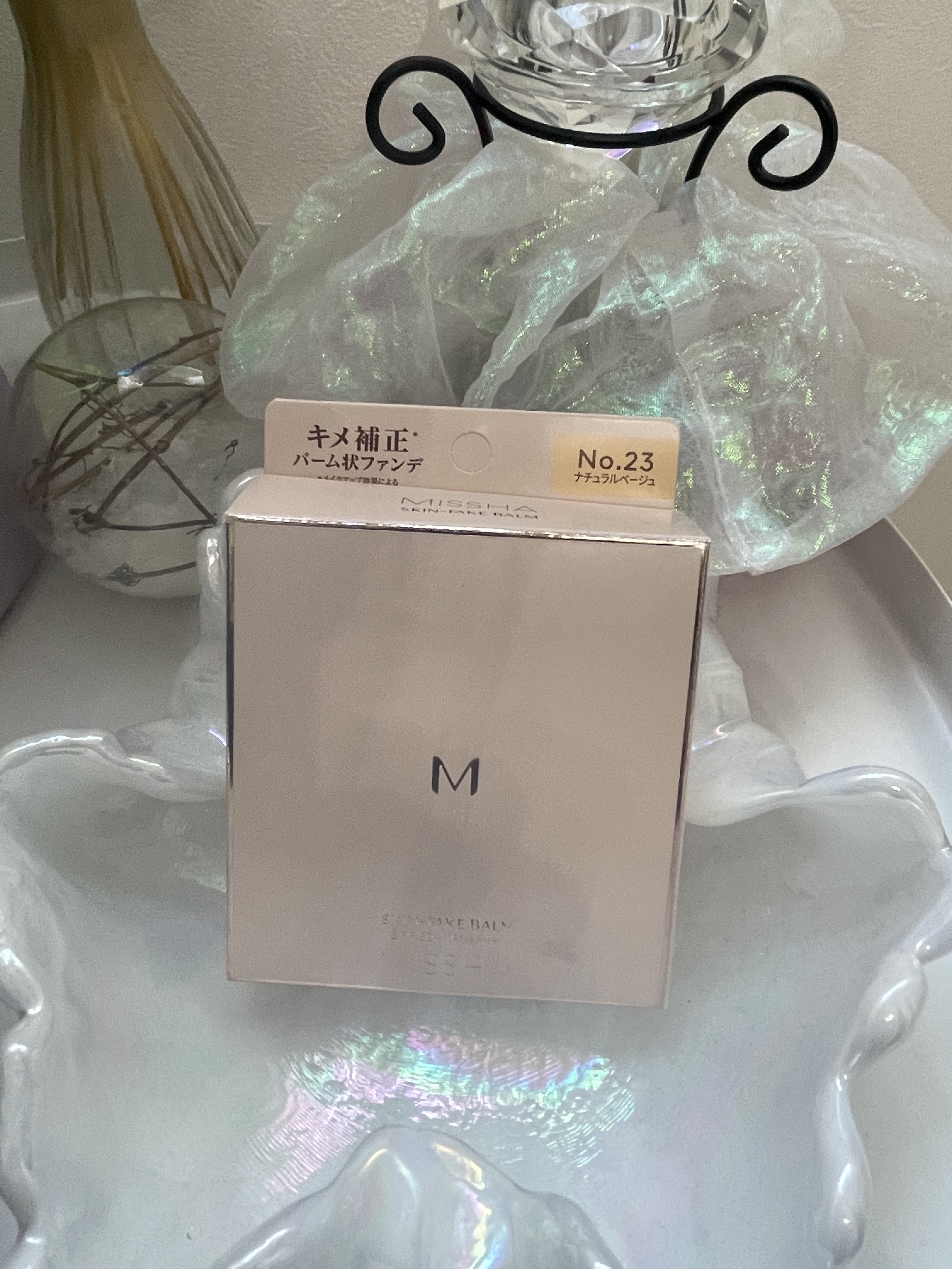 ミシャ M スキンフェイクバーム NO.23 ナチュラルベージュ/MISSHA/クリーム・エマルジョンファンデーションを使ったクチコミ（2枚目）