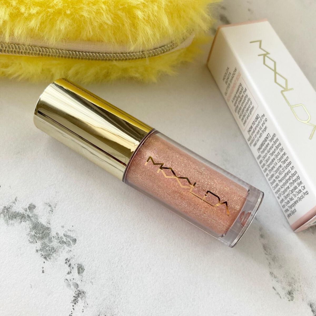 ボニータグリッターシャドウ/MOOLDA/グリッターを使ったクチコミ（1枚目）