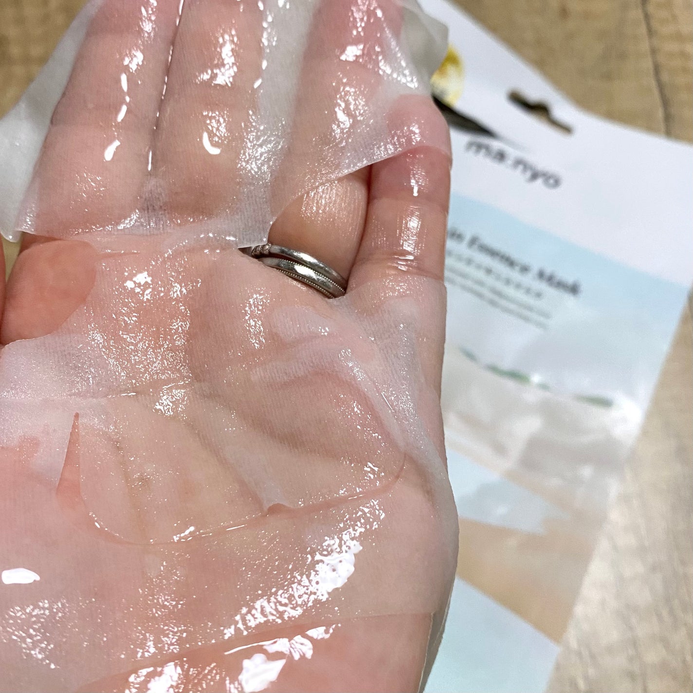 ガラクナイアシン エッセンスマスク/manyo/シートマスク・パックを使ったクチコミ(2枚目)