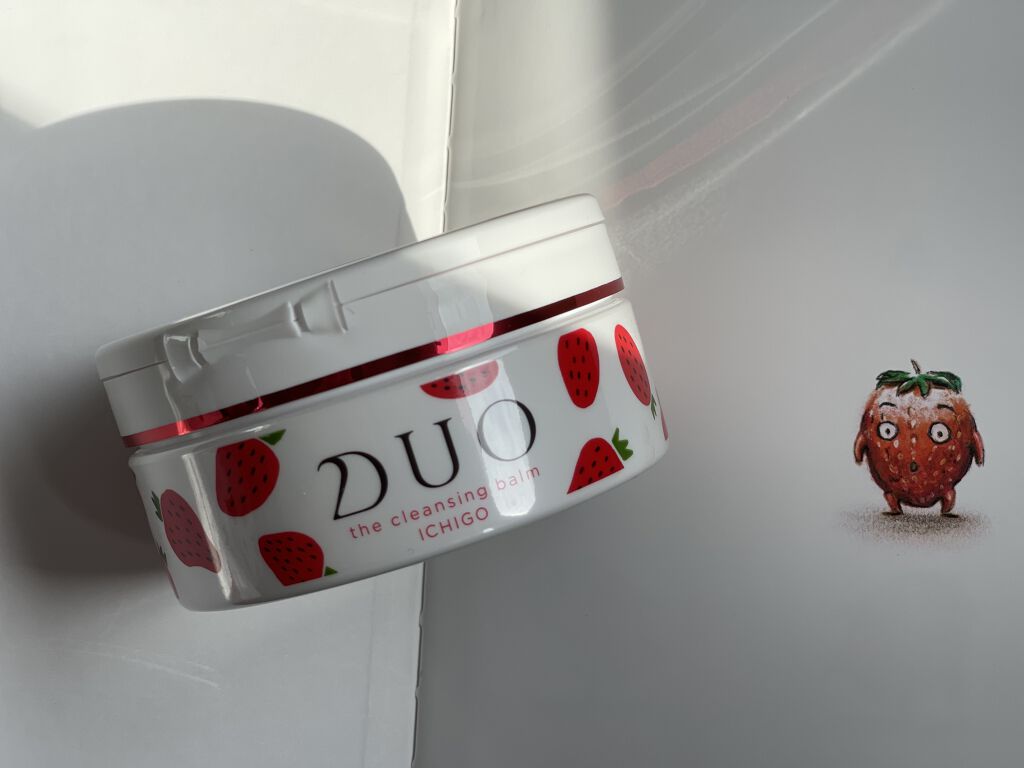 デュオ ザ クレンジングバーム いちご/DUO/クレンジングバームを使ったクチコミ（1枚目）
