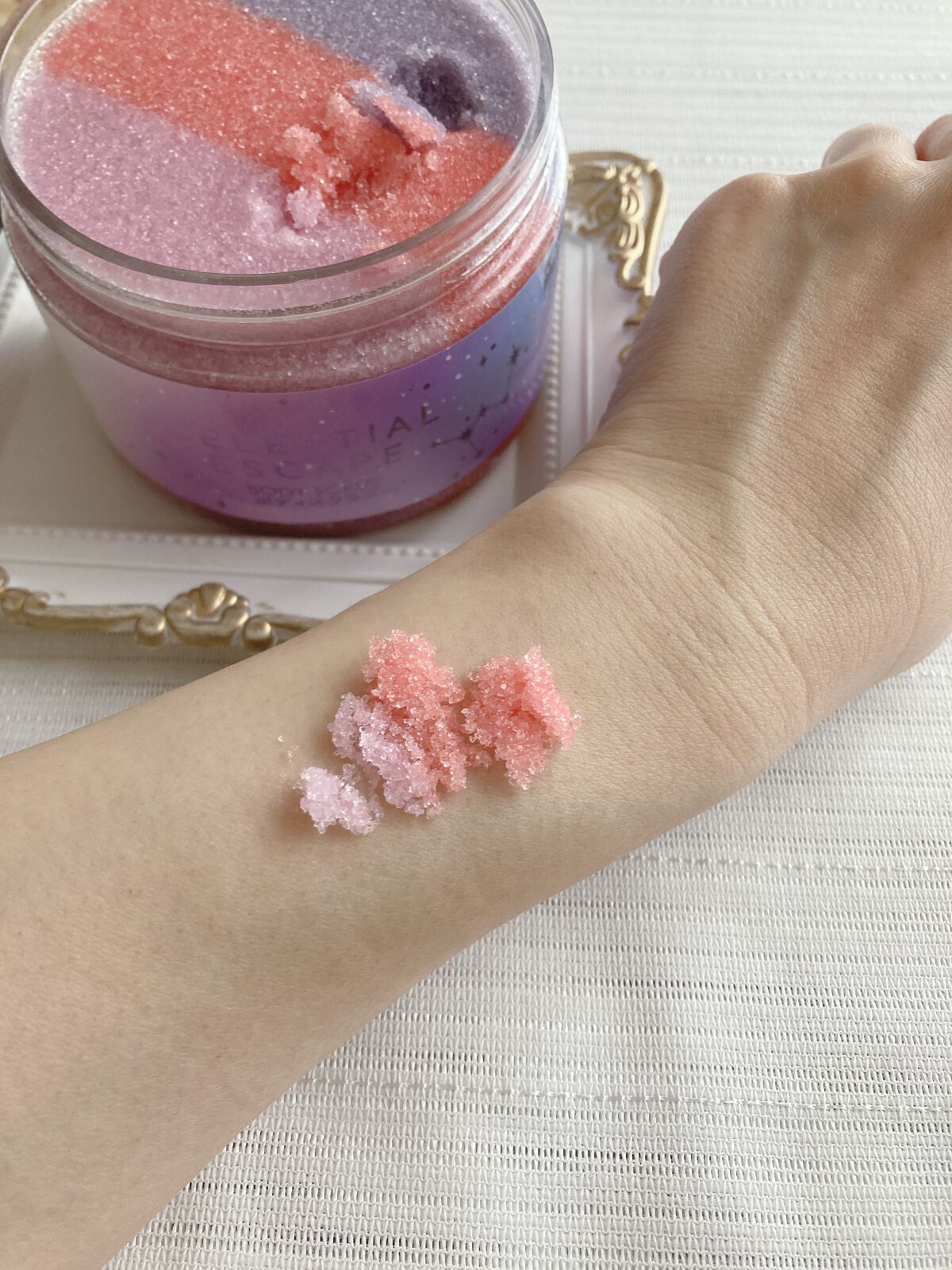 セレスティアルエスケープ ボディスクラブ /LUX/ボディスクラブを使ったクチコミ(5枚目)