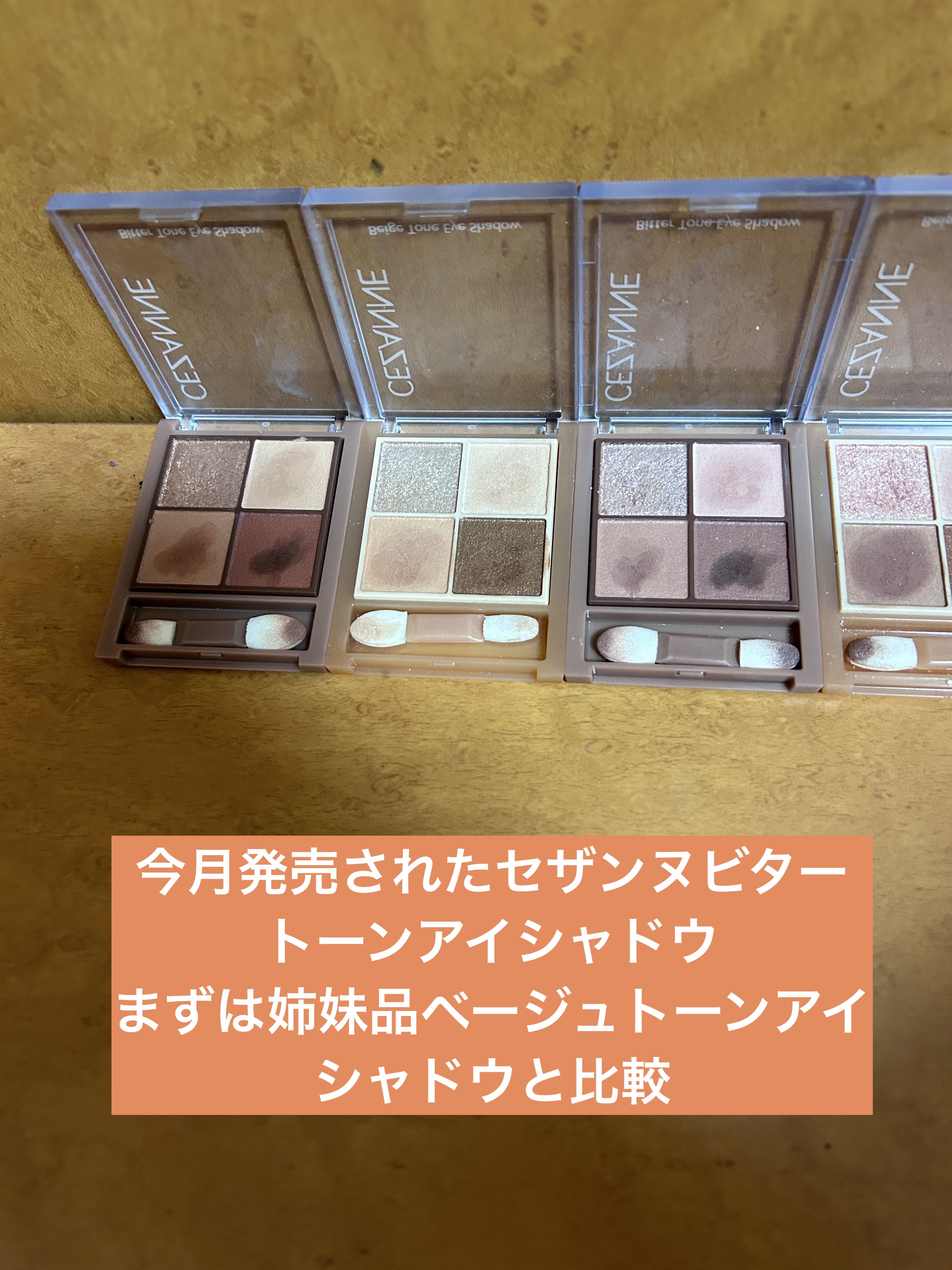 シルキースフレアイズ（マットタイプ）/キャンメイク/アイシャドウパレットを使ったクチコミ（1枚目）