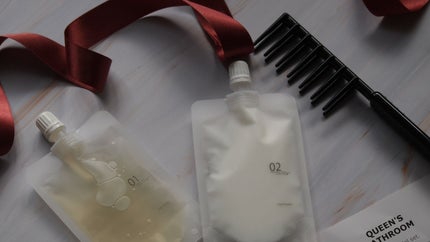 ヘアケアトライアルセット/QUEEN'S BATHROOM/トライアルキットを使ったクチコミ(1枚目)