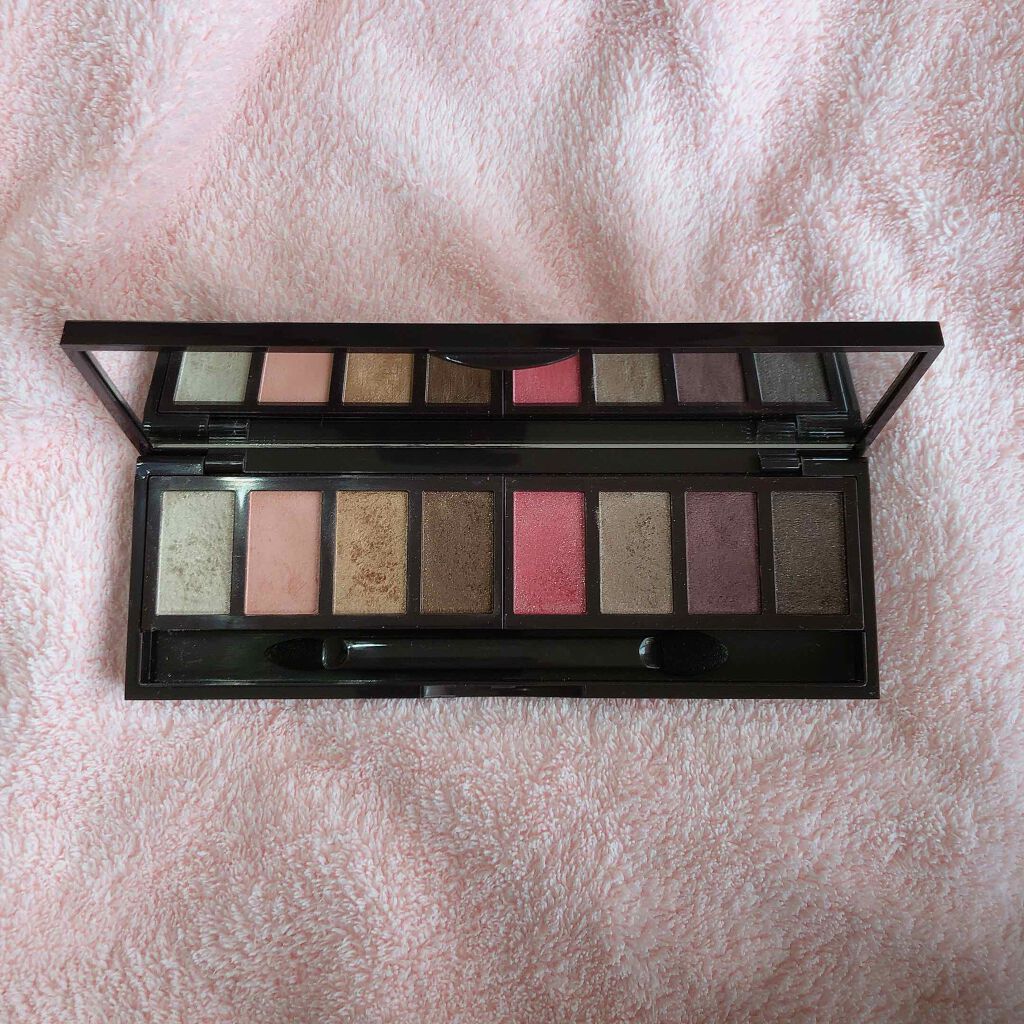 グラマラスリッチ アイパレット (クリスマスコフレ 2018)/Visée/メイクアップキットを使ったクチコミ（2枚目）
