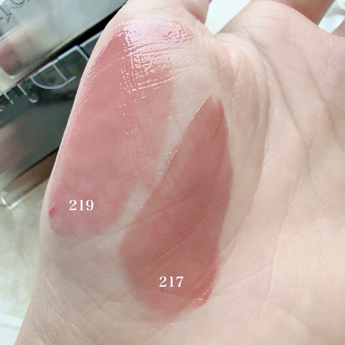 ブラーグロイリップティント/Dinto/リップティントを使ったクチコミ(2枚目)