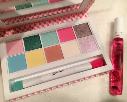 LANCOME アイ シュガーパレットのクチコミ「★ランコム★
•アイシュガーパレット ¥6,900 (限定)
•ジェリーフラワーリップティント.....」(1枚目)