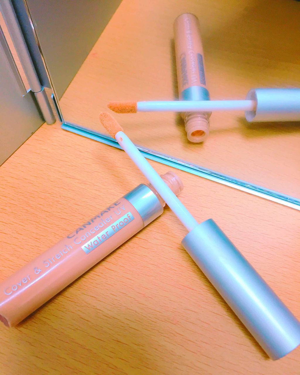 カバー&ストレッチコンシーラー UV/キャンメイク/リキッドコンシーラーを使ったクチコミ(1枚目)
