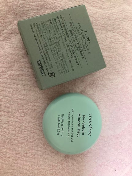 ノーセバム ミネラルパクト N/innisfree/プレストパウダーを使ったクチコミ(2枚目)