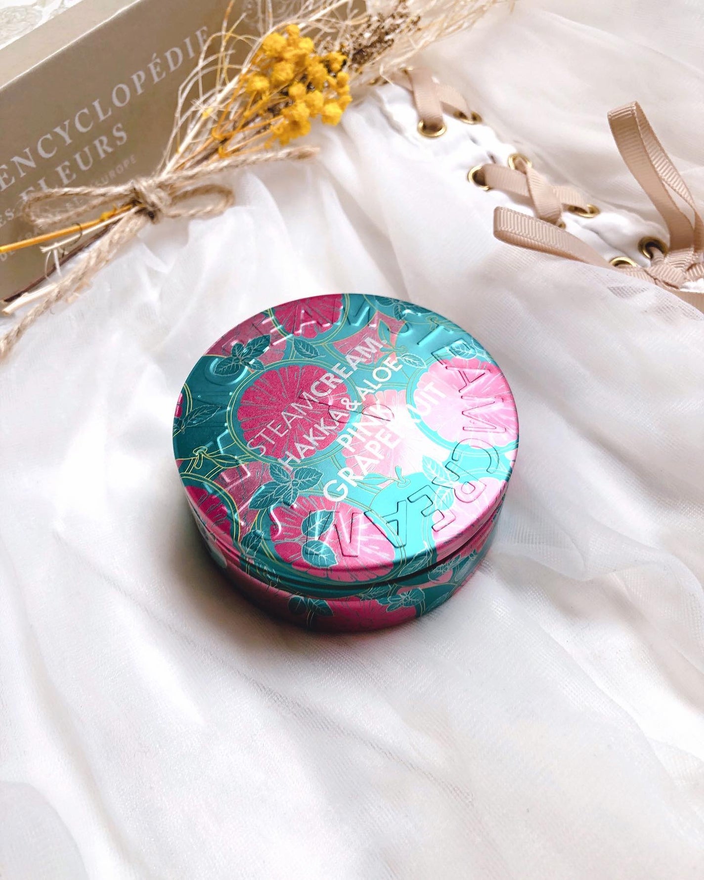 スチームクリーム ハッカ&アロエ ピンクグレープフルーツ/STEAMCREAM/フェイスクリームを使ったクチコミ(5枚目)