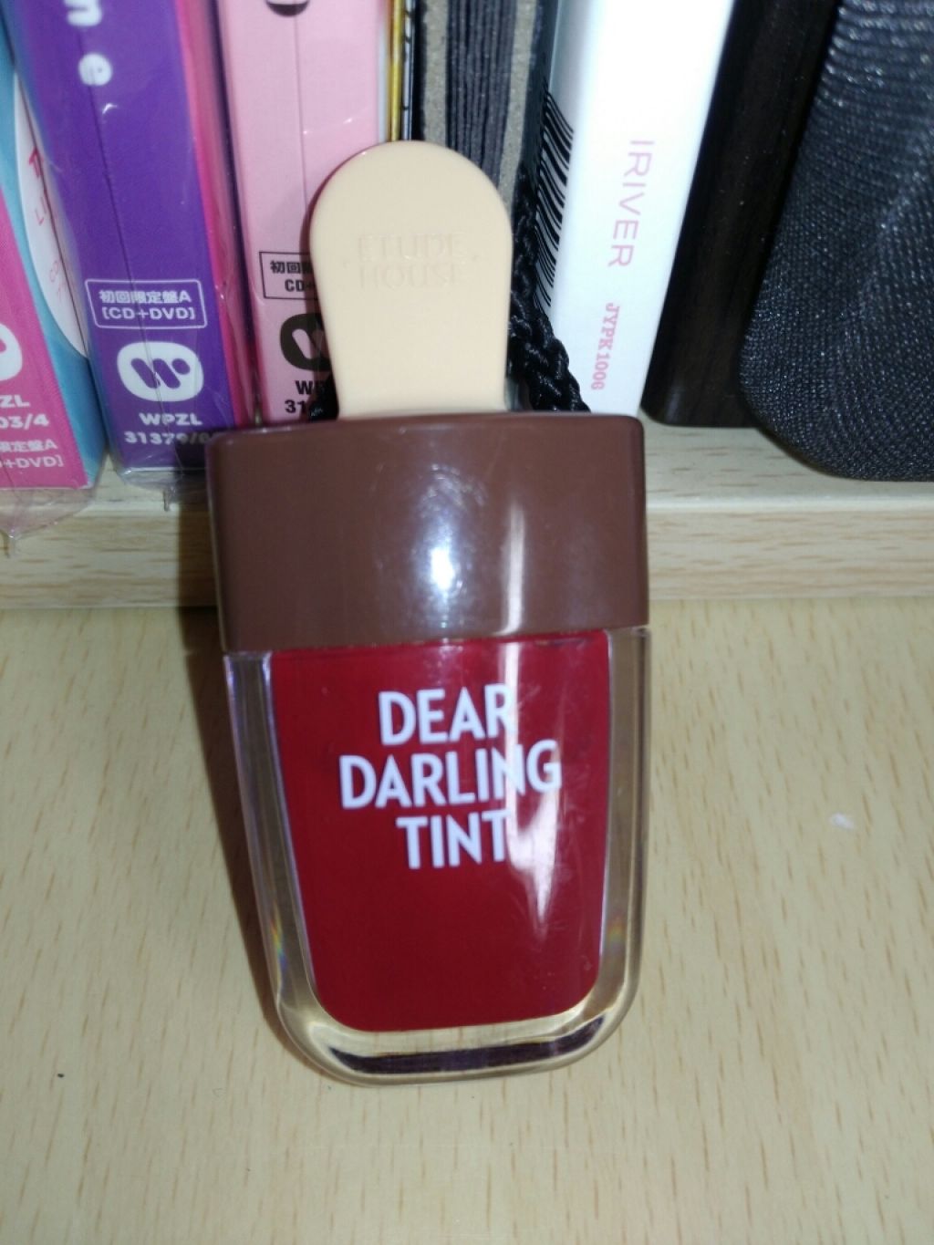 ディアダーリン ウォータージェルティント （アイスティント）/ETUDE/口紅を使ったクチコミ（1枚目）