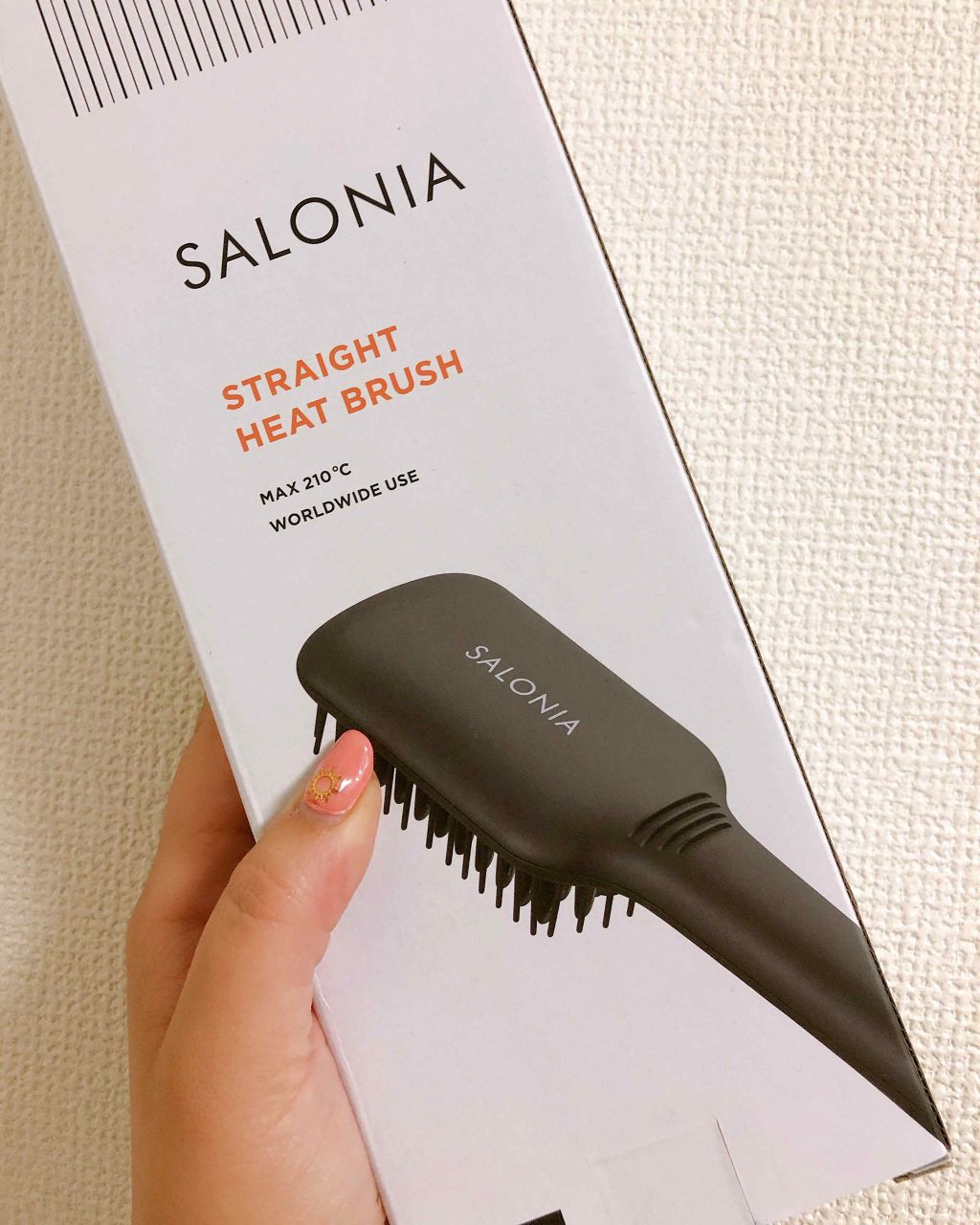 SALONIA ストレートヒートブラシ/SALONIA/ヒートブラシを使ったクチコミ(2枚目)